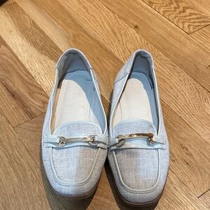 Elegant Light Blue Loafers